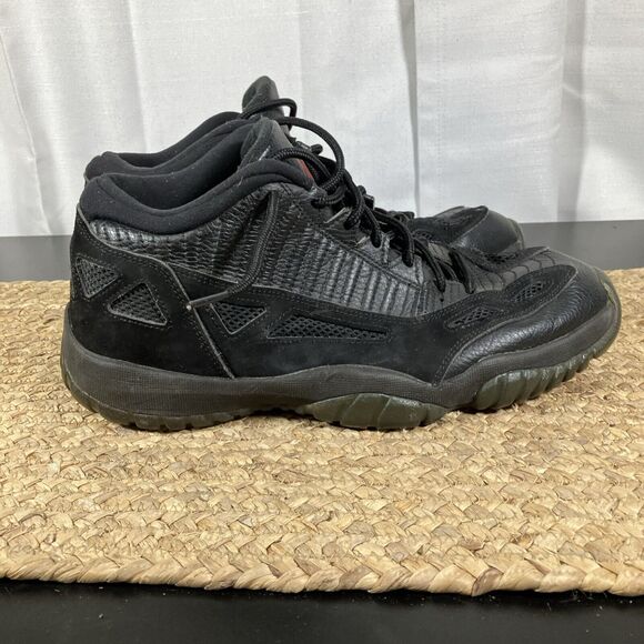 2015 NIKE AIR JORDAN 11 LOW IE REFEREE SZ 10.5 306008-003 BASKETBALL SNEAKERS - Picture 2 of 11